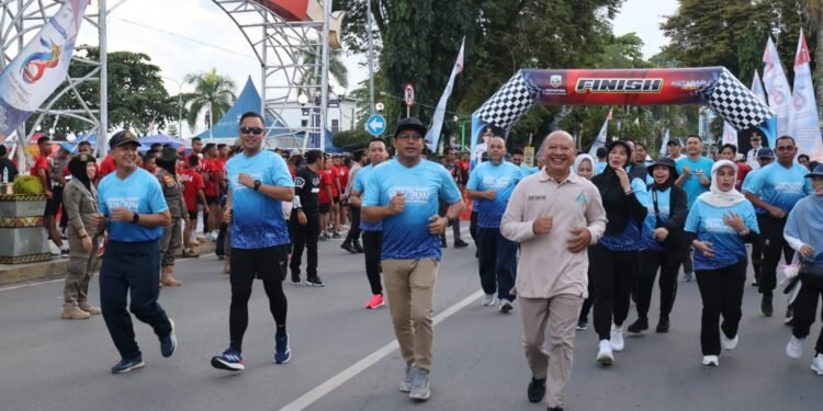 Wakil Bupati Kotabaru Ikuti Fun Run Hari Jadi Kabupaten Kotabaru ke-76