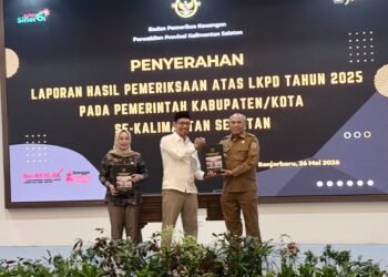 Bupati Kotabaru Terima LHP dari BPK RI Perwakilan Kalsel