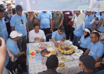 Bupati Kotabaru Sambut Hangat Kehadiran Wamenko Pangan RI di Rangakaian HUT Ke-76 Kotabaru