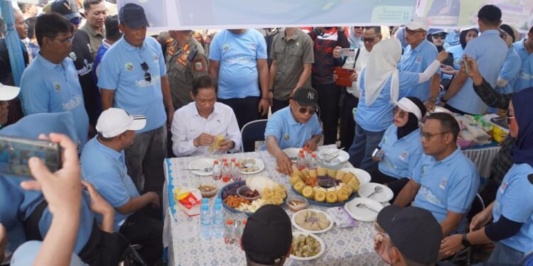 Bupati Kotabaru Sambut Hangat Kehadiran Wamenko Pangan RI di Rangakaian HUT Ke-76 Kotabaru
