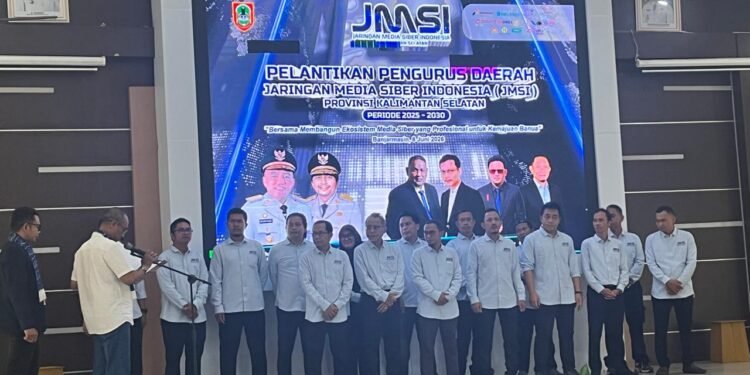 Pemkab Kotabaru Hadiri Pelantikan JMSI Kalsel 2026–2031 Dukung Penguatan Media Siber