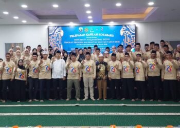 Pemkab. Kotabaru Lepas Kafilah MTQ Menuju Ajang Bergengsi MTQ Tingkat Nasional Provinsi Kal-Sel