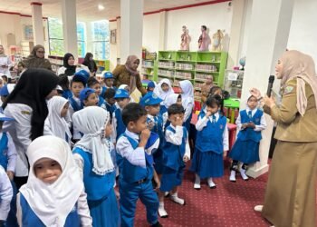 Dispersip Kotabaru Ajak Anak Belajar Hewan Lewat Storytelling Interaktif