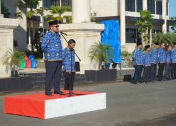 Tingkatkan Disiplin dan Loyalitas, Pemkab Kotabaru Gelar Apel Hari Kesadaran Nasional