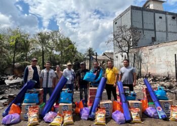 Bantuan Korban Musibah Kebakaran Pemukiman Desa Mekarsari