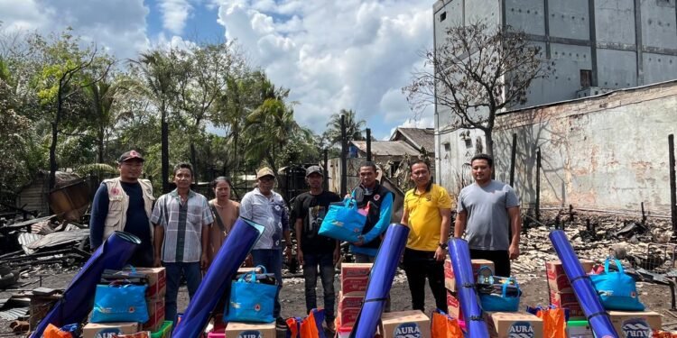 Bantuan Korban Musibah Kebakaran Pemukiman Desa Mekarsari