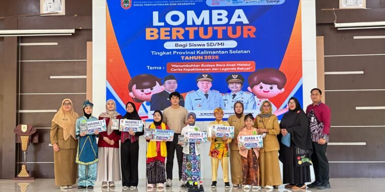 Siswa Kotabaru Jadi Yang Terbaik Diajang Lomba Bertutur Tingkat Provinsi 2026