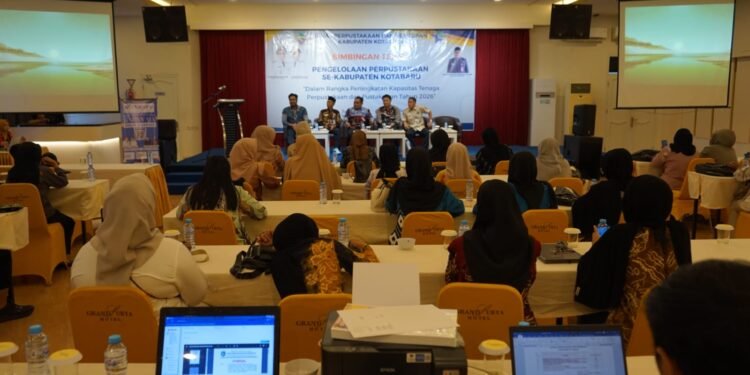 Pemkab Kotabaru Gelar Bimtek Peningkatan Kapasitas Tenaga Pustakawan