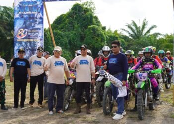 Rider dari Berbagai Daerah Semarakkan Trabas Explore Pulau Laut 2026*