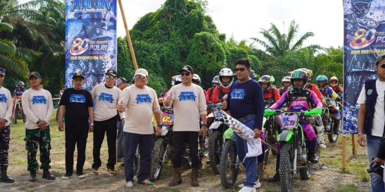Rider dari Berbagai Daerah Semarakkan Trabas Explore Pulau Laut 2026*