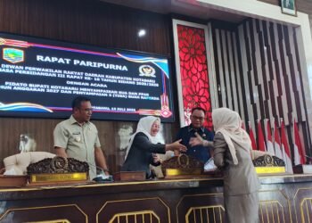 Pemkab Kotabaru Sampaikan KUA-PPAS 2027 dan Tiga Raperda Prioritas Pada Rapat Paripurna DPRD