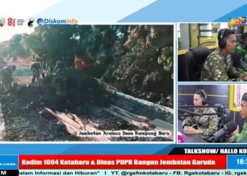 Pencapaian Program Teritorial KODIM 1004 diwilayah Kabupaten kotabaru