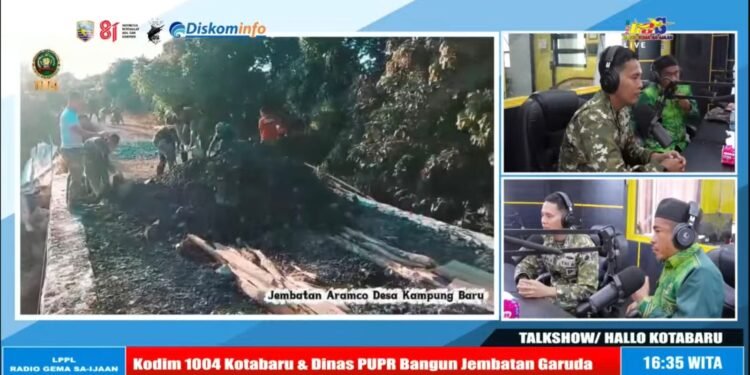 Pencapaian Program Teritorial KODIM 1004 diwilayah Kabupaten kotabaru