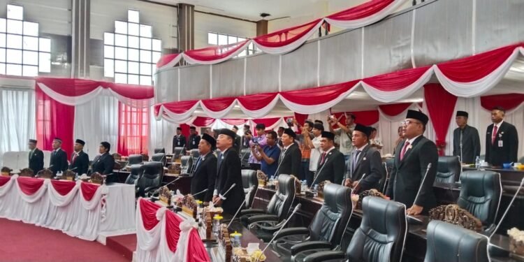 Pemkab Kotabaru Ikuti Pidato Kenegaraan Presiden Dalam Rangka HUT le-81 RI