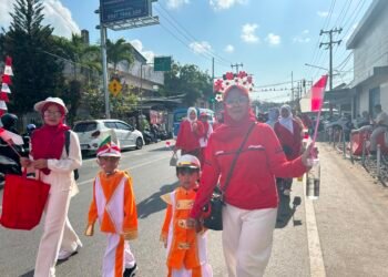 Karnaval Gugus Melati Kotabaru Tanamkan Semangat Perjuangan dan Persatuan Sejak Dini