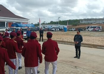 Bupati Andi Rudi Latif Buka MPLS Sekolah Rakyat Terintegrasi 1 Tanah Bumbu