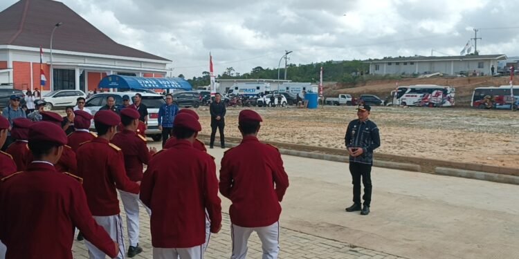 Bupati Andi Rudi Latif Buka MPLS Sekolah Rakyat Terintegrasi 1 Tanah Bumbu