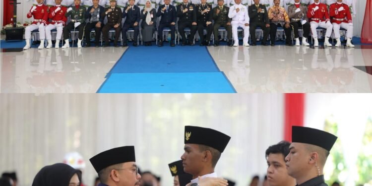 Bupati Andi Rudi Latif Kukuhkan Paskibraka Angkatan 23 Tanah Bumbu Tahun 2026