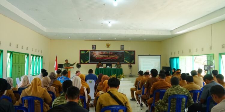 Cegah Bencana Sejak Dini, Tim Satgas Karhutla Mabes TNI Edukasi Warga Pagatan