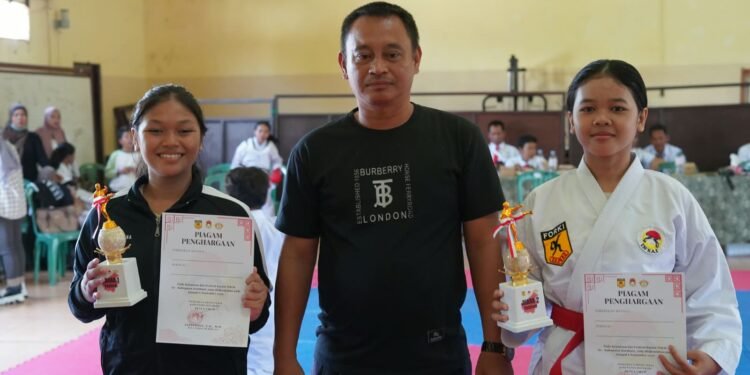 Puluhan Atlet Uji Kemampuan dan Mental Di Ajang Festival Karate INKAI Kotabaru