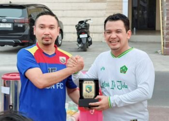 Pemda Fc Kotabaru Petik Kemenangan 3-2 atas Batola di Laga Persahabatan