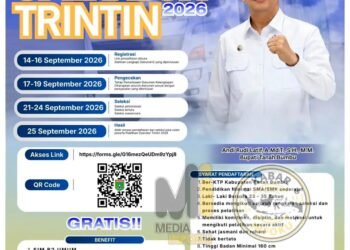 Bupati Andi Rudi Latif Buka Pelatihan Operator Trintin 2026, Gratis!