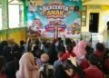 Layanan Bercerita Anak Dispersip Kotabaru Hadir Di Pulau Laut Tengah