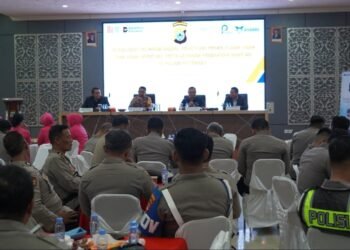 Polres Kotabaru Bersama ASABRI dan BSI Sosialisasi Tentang Pensiun dan Investasi Bagi Anggota
