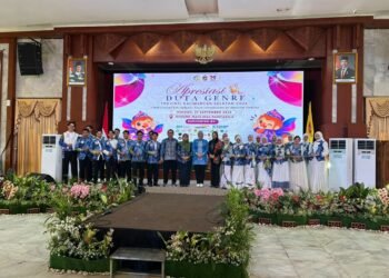 Duta Genre Kotabaru Sabet Juara 3 dan Duta Sosial Media Tingkat Provinsi Kalsel