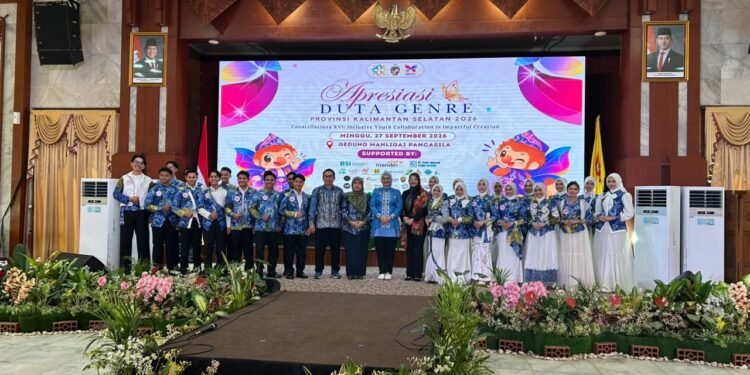 Duta Genre Kotabaru Sabet Juara 3 dan Duta Sosial Media Tingkat Provinsi Kalsel
