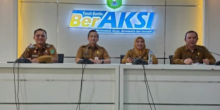 Tanah Bumbu Launching Dashboard AKSI SIMPATI untuk Pengelolaan Sampah Terpadu