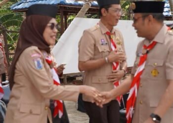 Malam Puncak Hari Pramuka ke-65 di Kotabaru Berlangsung Meriah