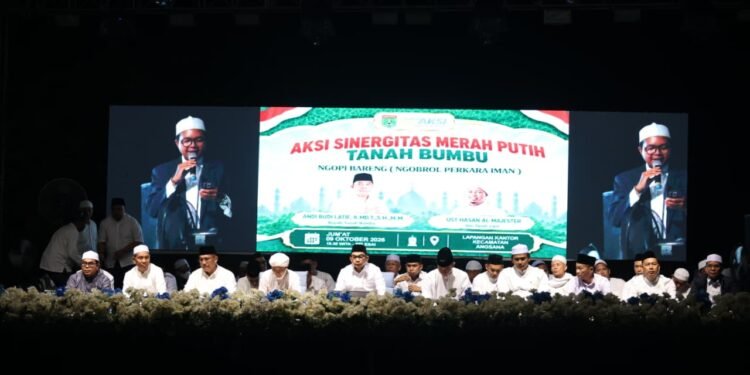 Ngopi Bareng Aksi Sinergitas Merah Putih Jadi Wadah Kebersamaan, Perkuat Ukhuwah dan Persatuan Masyarakat Tanah Bumbu