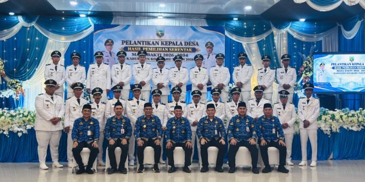 Bupati Kotabaru Lantik 41 Kepala Desa, Tekankan Pentingnya Merangkul Seluruh Elemen Masyarakat