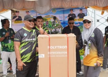Trail Run Tahura Sebatung Diikuti 300 Peserta,Pemkab Kotabaru Promosikan Wisata Alam Mamake