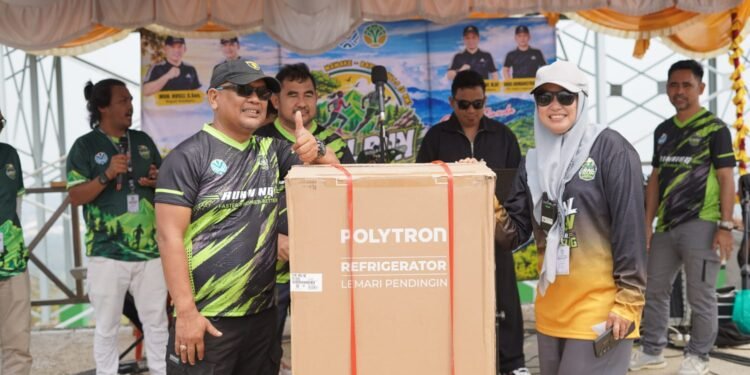 Trail Run Tahura Sebatung Diikuti 300 Peserta,Pemkab Kotabaru Promosikan Wisata Alam Mamake